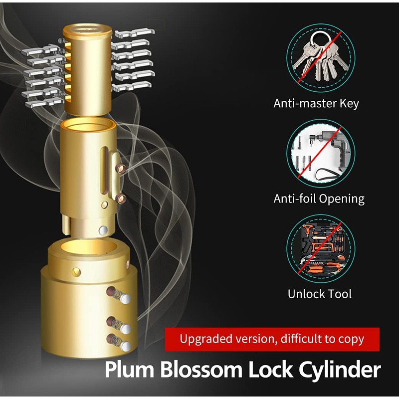 Alarm Disc Lock Set, Brake Lock, Anti-Theft Waterproof 110 dB