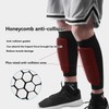 Kumosaka Shin Guards, Soccer, Football, Boxing - Black, Medium