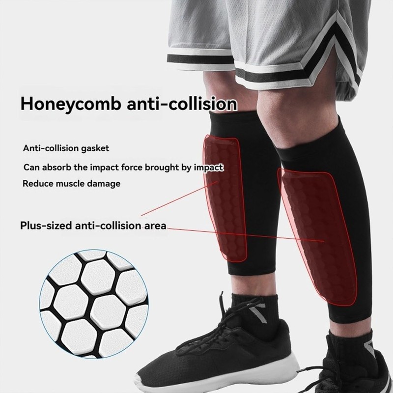 Kumosaka Shin Guards, Soccer, Football, Boxing - Black, Medium