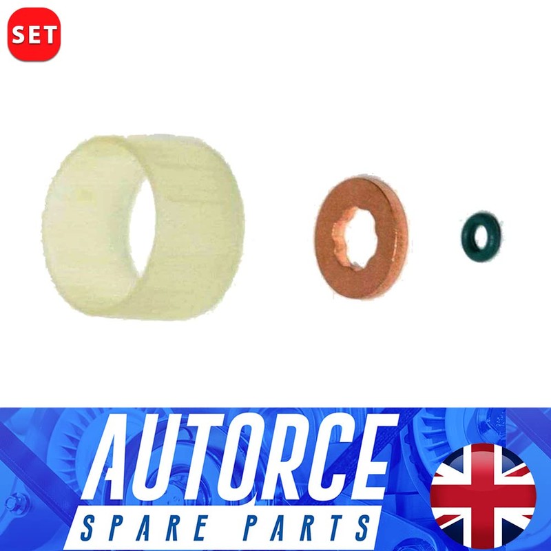 Fuel Injector Seal Washer O Ring Set For CITROEN Berlingo