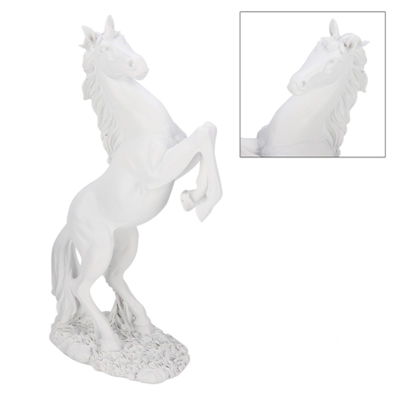 Eruopean Style Horse Sculpture Home Desk Decor Ornament Photograph Props