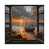 Beach Sunset Puzzles for Adults 1000 Pieces, 3D Window Art