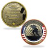 Jokimu Military Veteran Creed Challenge Coin,Honoring All Veterans Thank You