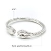 Better Jewelry Thick Snake Ends .925 Sterling Silver West Indian