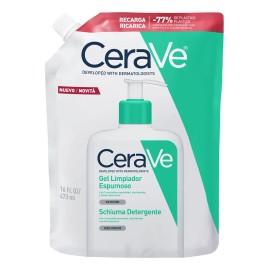 Gel Limpiador Espumoso Piel Normal Grasa 473 Día Noche Cerave