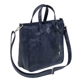 Girls With Guns® Casual Adventure Cross-Body Purse, Lockable Concealed Carry, Ambidextrous, Navy Camo