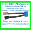 fits GM 20+ CM Truck Bed Box Cab Pigtail Blue