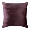 ザ ホームセントリック クッションカバー ベルベット 50x50 cm 梅 - Plum Shimmer
