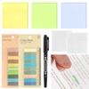 Oaklynet 800 Sheets Sticky Notes and 1 Black Marker, Sticky