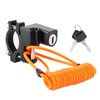 AntiTheft Universal Motorcycles Helmet Lock MultiFunctional Waterproof Fixed Lock Reminder