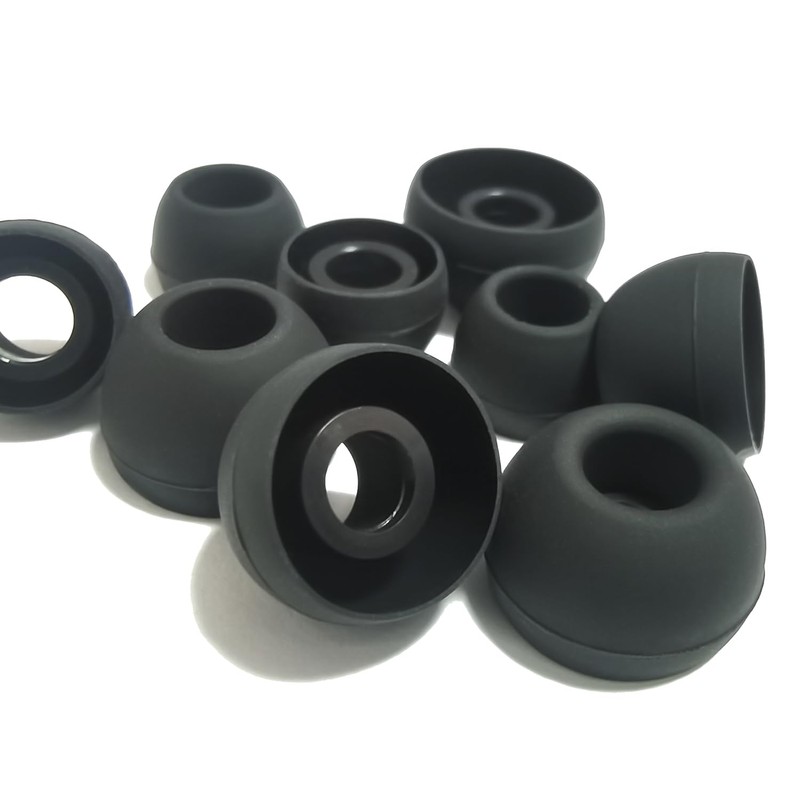 Luckvan Silicone Earbuds Tips Replacement for True Wireless Earbuds Universal