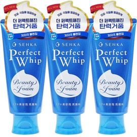 Senka Perfect Whip Facial Wash 120g 3 pcs Pore Cleansing Tight Foam Foam Cleansing Choose 1 / 센카 퍼펙트휩 페이셜워시 120g 3개 모공클렌징 쫀쫀한거품 폼클렌징 택1