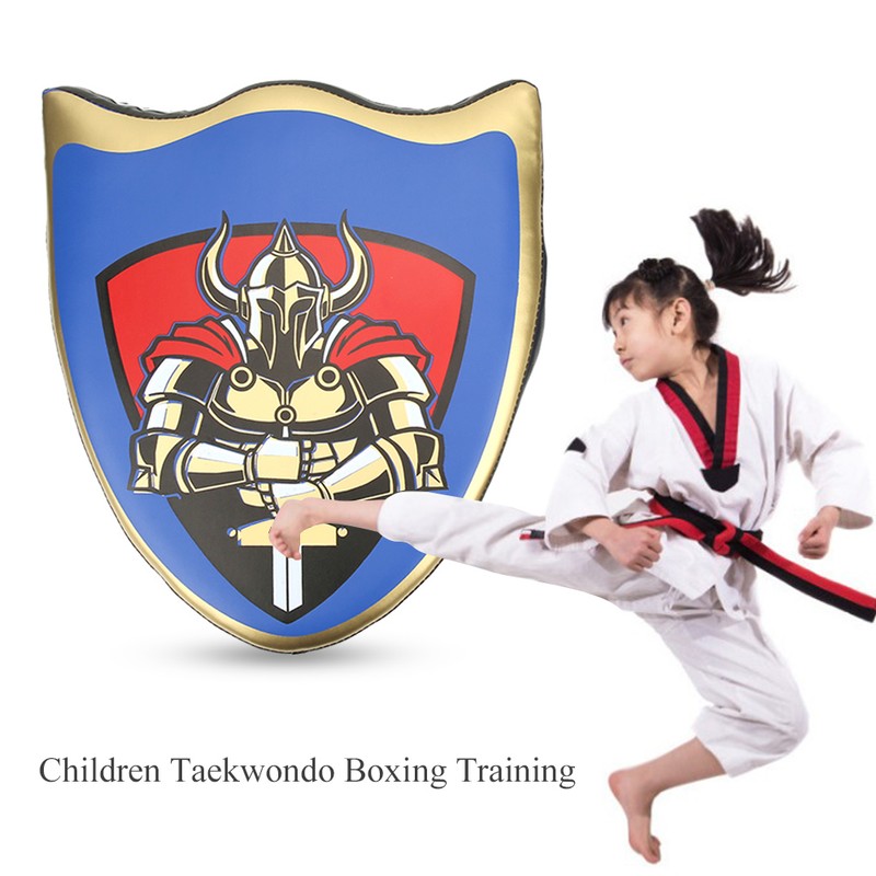 Children Taekwondo Boxing Training Fighting Knight Shield Sword Pretend Play
