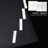11Pcs Poly Tab Discbound Dividers, Letter Tabs Dividers for Discbound