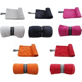 Genérico Romana Ezport Kit 5 Toallas Deportivas, Multicolor, Microfibra, 30x30cm Ultra Absorbentes, Suaves y de Secado Rápido, Ideal para Gym, Rostro y Viajes.