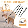 Slowton Small Dog Harness and Leash Set, No Pull Lightweight