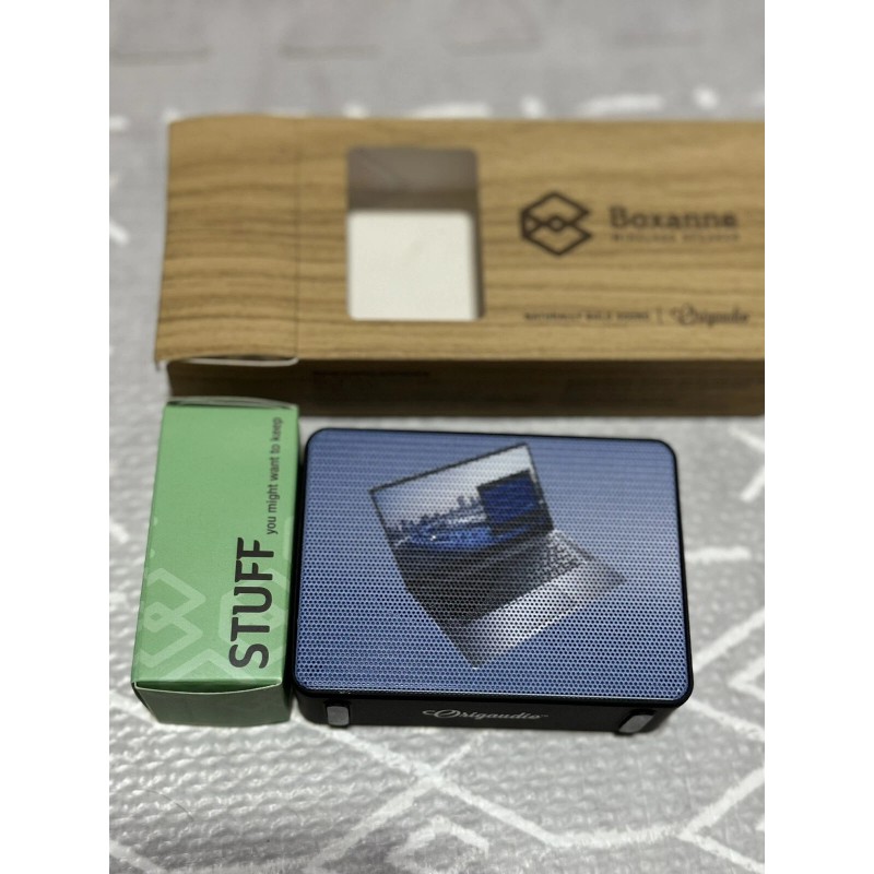 Origaudio New/Unused~Origaudio BOXANNE Wireless Bluetooth Portable Speaker~SPONSORED LOGO