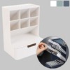 Writing instrument organizer multi-purpose organizer desk multi-purpose organizing props Pen Holder Prussian Blue