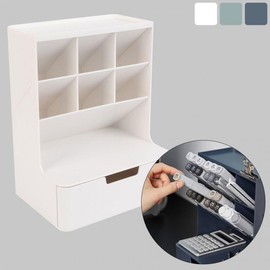 Writing instrument organizer multi-purpose organizer desk multi-purpose organizing props Pen Holder Prussian Blue