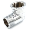 1/2" BSP Thread Pipe Connection Elbow Male x Female Screwed