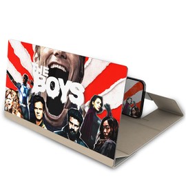 ORETECH Phone Screen Magnifier, 12" 3D Foldable Smart Phone Screen Amplifier Enlarger Leather Phone Holder Stand for All SmartPhone - White