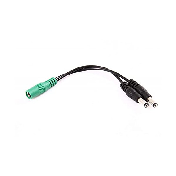 Voodoo Lab PPAP 2.1mm Current Doubler Adapter with Straight Barrel
