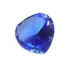 LOTOWELZON 1pc 60mm/2.36in Heart Shape Crystal Diamond Glass Gems Paperweight