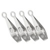 BESPORTBLE 4pcs Ergonomic Metal Chicken Tweezers Compact and User Friendly