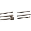 Micro HSS Burr Set for Rotary Tools with 3.17mm Chuck