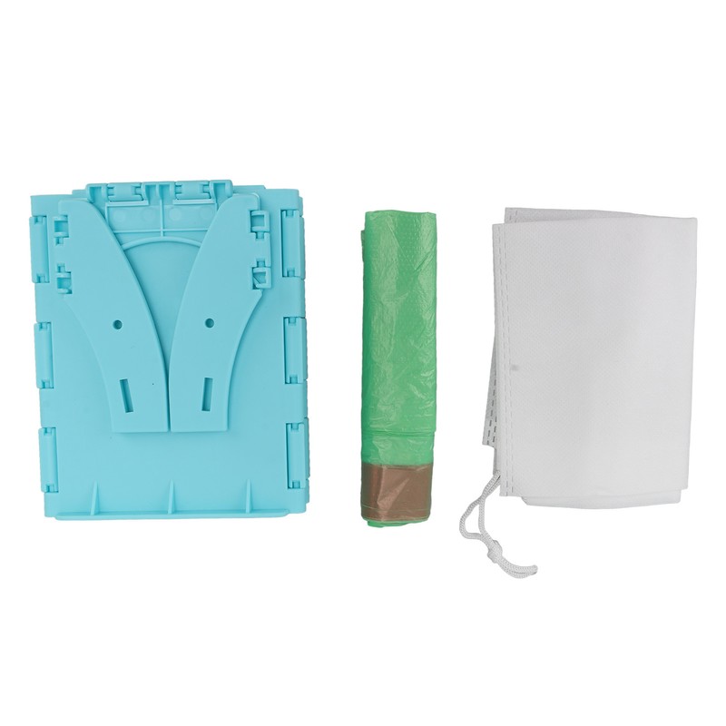 Kids Portable Toilet Portable Foldable Easy Cleaning ABS Potty Training
