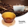 Coffee Pot Filter reusable glass Coffee Dripper Funnel Kettle Brewer