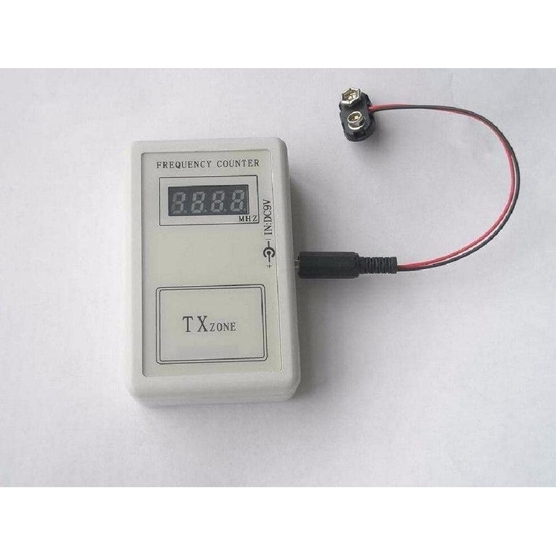 1 x Frequency Counter + Power Cable, Handheld Frequency Detector
