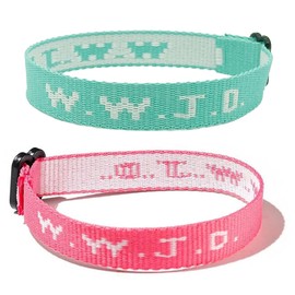 Roe Dolph WWJD Bracelets What Would Jesus Do Bracelets Easter Basket Stuffers Jesus Love You Cross Bracelet for Women Faith Christian Religious Gifts for Women Trendy 2026