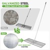 Lawn Leveling Rake – Heavy-Duty Galvanized Steel Yard Leveling Rake