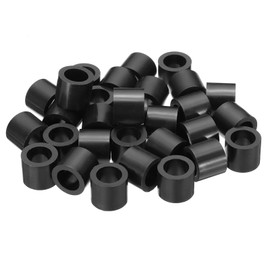 PATIKIL M12 Round Electrical Outlet ABS Spacers Washer, 30 Pcs 12.2mm ID, 18mm OD, 18mm Length Without Threaded,Switch and Receptacle Spacers Hardware for M12 Screws