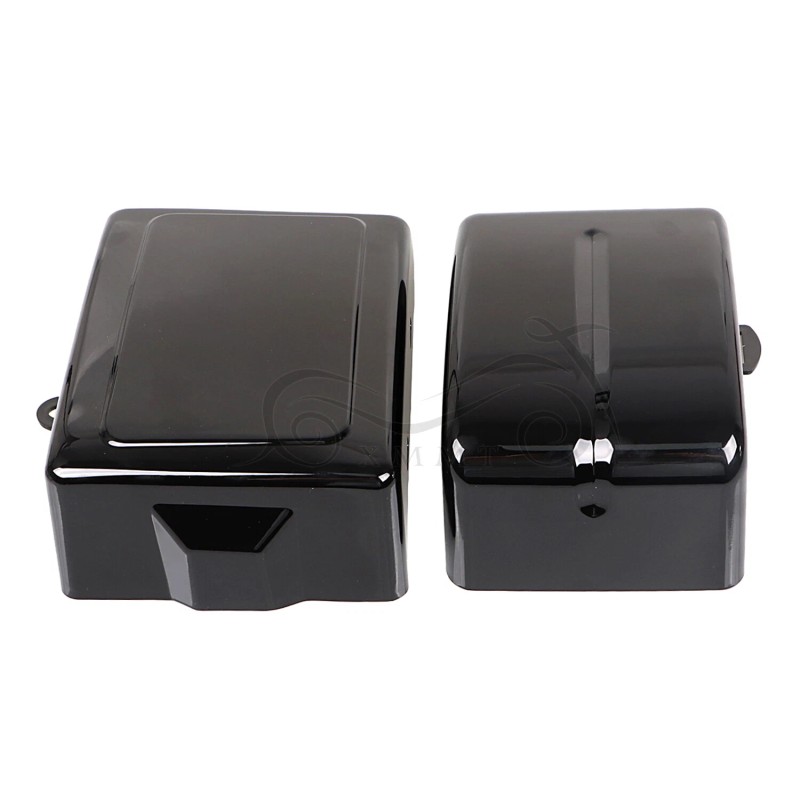 Unbranded Battery Side Covers For Harley Dyna Fat Street Bob