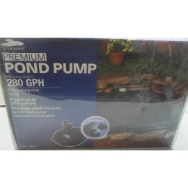 Smartpond Premium Pond Pump 280 GPH 200 Gallons Model #52672 New