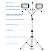UFOND 10000 Lumen LED Work Light with Stand,Detachable Waterproof Dual