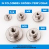 Stahlia Knurled Nut M5 Stainless Steel V2A High Shape 4