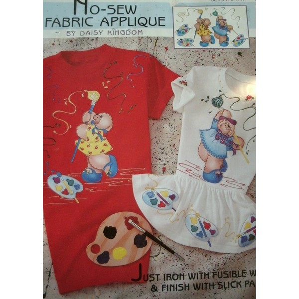 PAINT IT! NO SEW FABRIC APPLIQUE KIT FROM DAISY KINGDOM