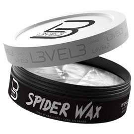 L3 Level 3 Spider Wax - Long Lasting and Strong Hold Improve your Hair Volume and Texture - Level Three Hair Wax for Men (150 ML, Spider Wax)         
