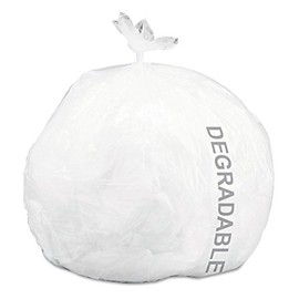 Stout G2430W70 Controlled Life Cycle Trash Garbage Bag 13gal .70 mil 24x30 White 120/Box