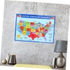 Operitacx Brilliant Maps Usa States Map Large Wall Art Learning