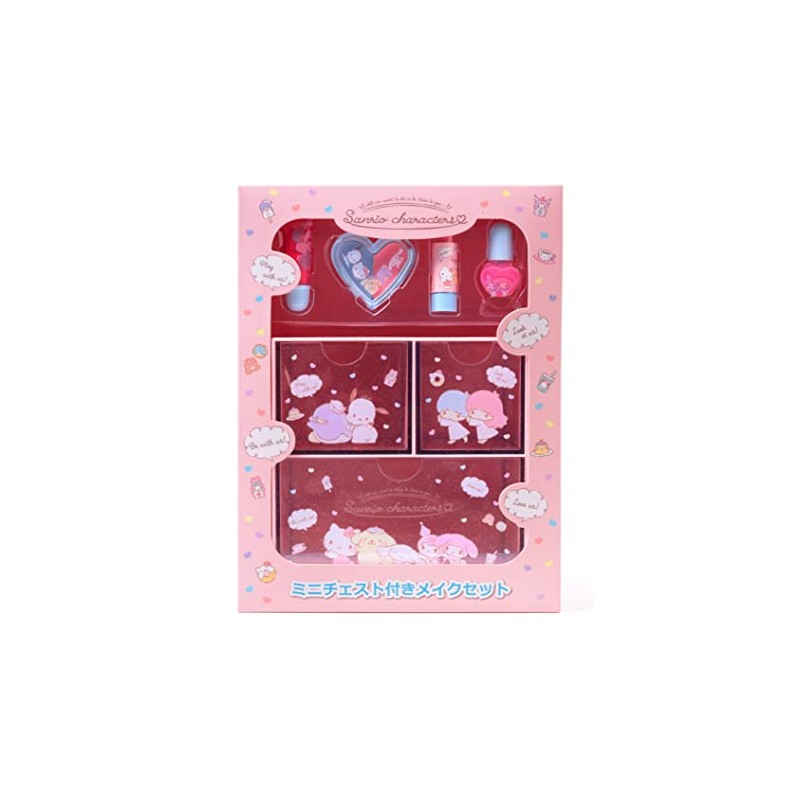 Race 221049 Sanrio Characters Makeup Set with Mini Chest