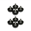 6mm x 1/2" Long Thread Stud Adjustable Glides for Patio