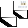 Zwinz Steel Stair Riser 5 Step, Metal Stair Stringer for