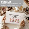80th Birthday Gift for Women, Makeup Bag for Her, Wife,