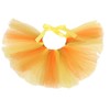 Handcrafted Thanksgiving Yellow, Orange, Gold Mesh Tutu for Dogs