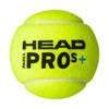 HEAD Pelotas Pádel Pádel Pro S+ Bote de 3 Pelotas
