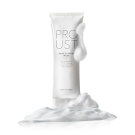 Proust Body Cleanse Wash [Body Soap Developed by Wakiga Brand] Odor Care Soap Scent Moist Smooth Dense Foam Wash Cleanliness Unique Formula Silver Persimmon Tannin Extract, Green Tea Extract, 4.2 oz